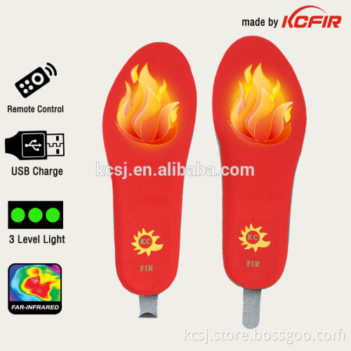 battery powered wireless electric thermal insoles for shoes
